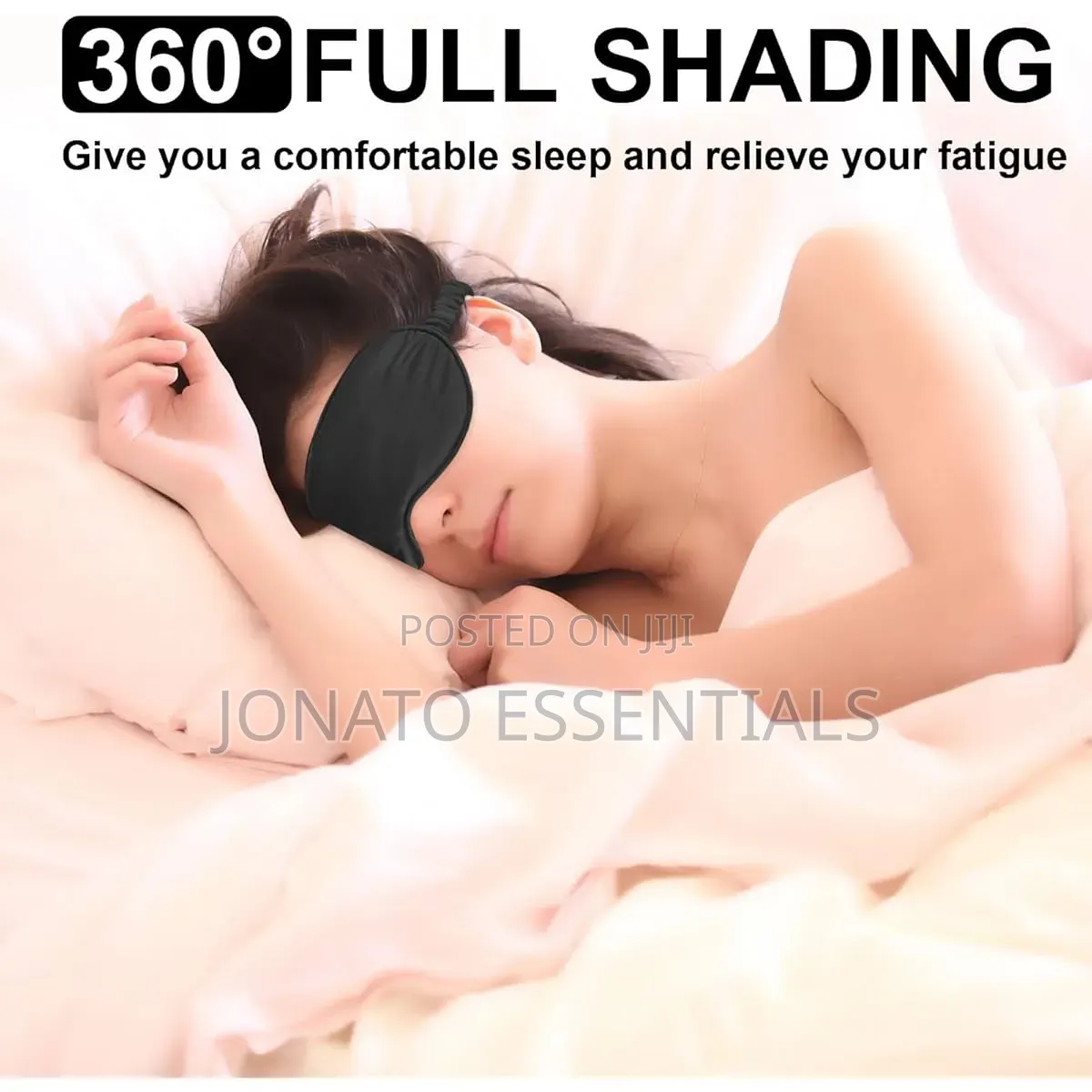 Silk Sleep Mask Pure Satin Eye Mask for Sleeping Blackout Blindfold