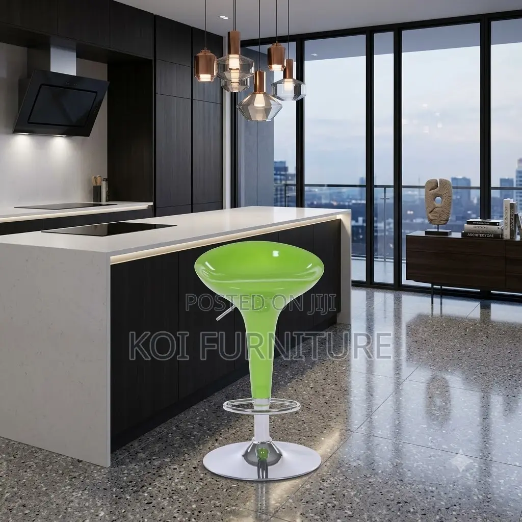 Barstools; Swivel Height Adjustable Home and Restaurant Barstools