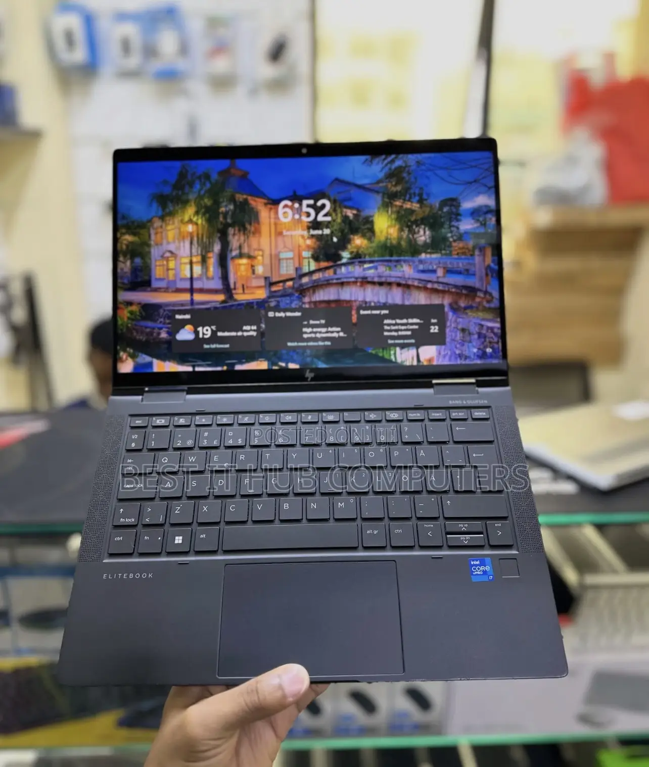Laptop HP Elite Dragonfly x360 8th Gen 16GB Intel Core i7 SSD 512GB