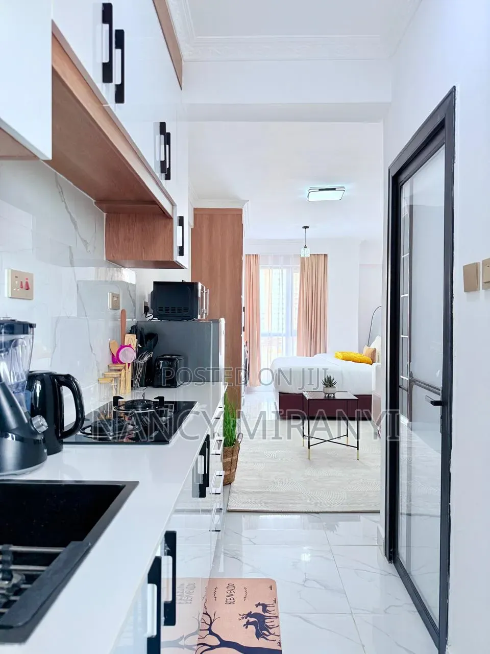 Furnished Studio Apartment in Hurlingham for rent