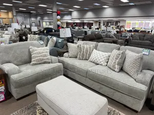 Grey 3-Seater Sofa