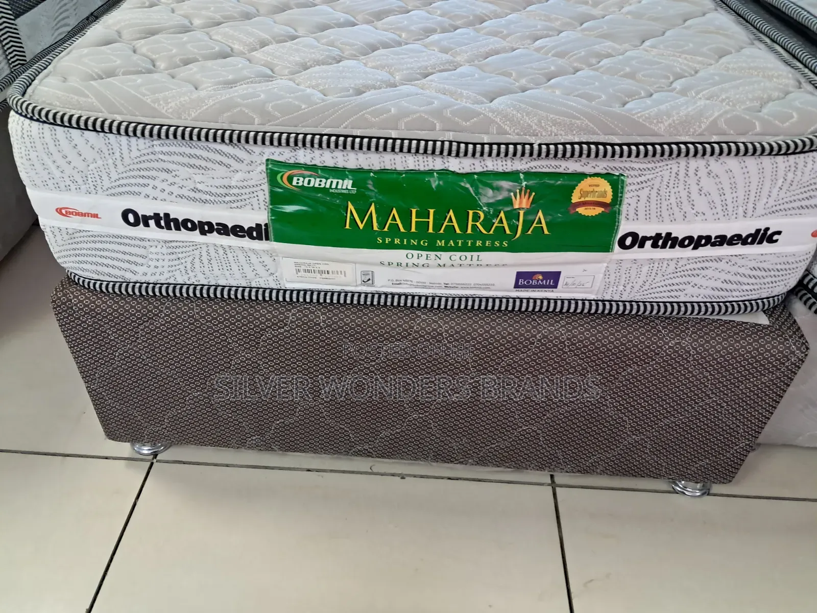 Maharaja Open Coilorthopaedic Spring Mattress 5x6x10