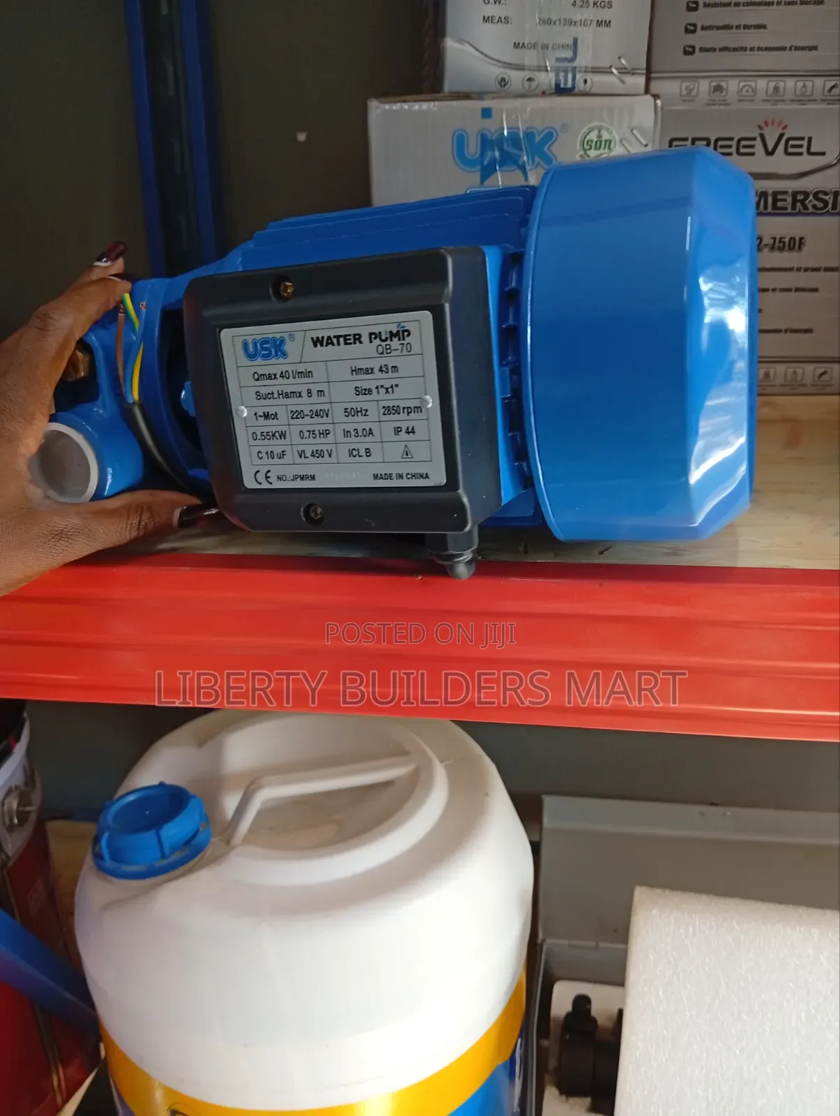 Usk Water Pump 0.75hp