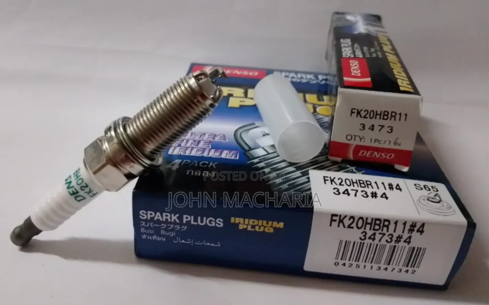 Denso Genuine Sparkplugs Part No Fk20hbr11, 3473 for Lexus and Toyota