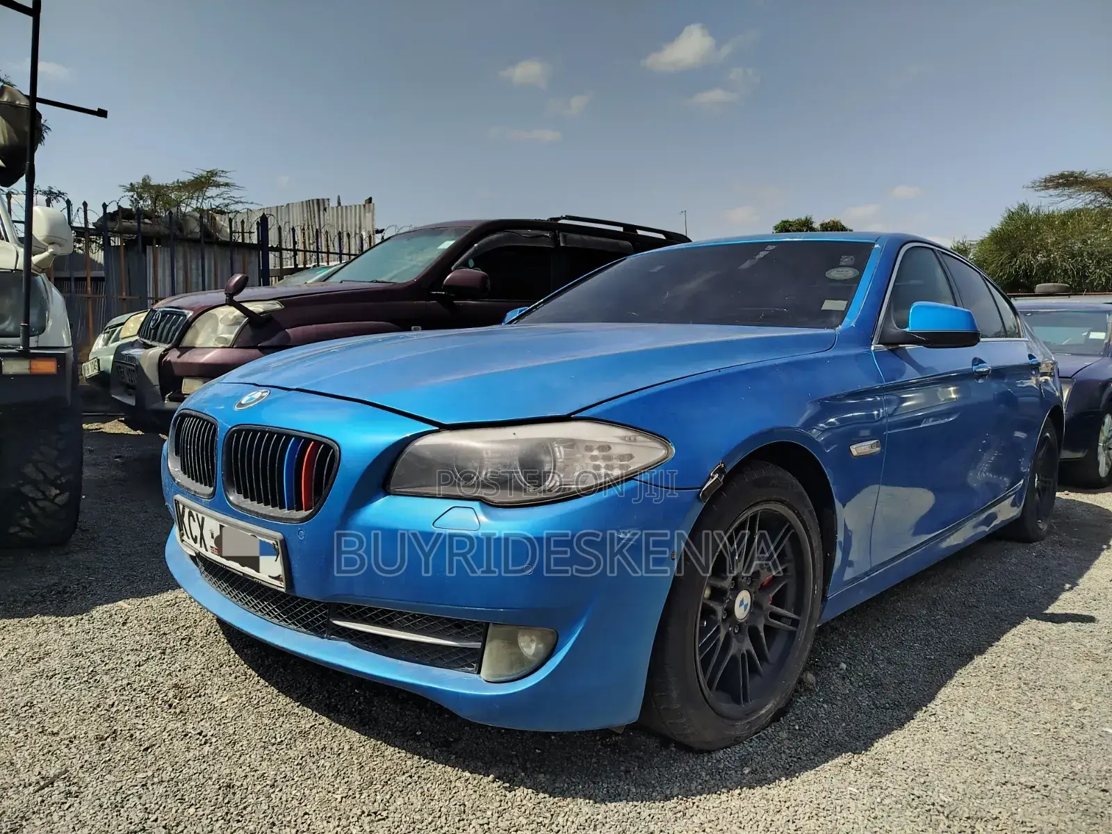 BMW 535i 2012 Blue