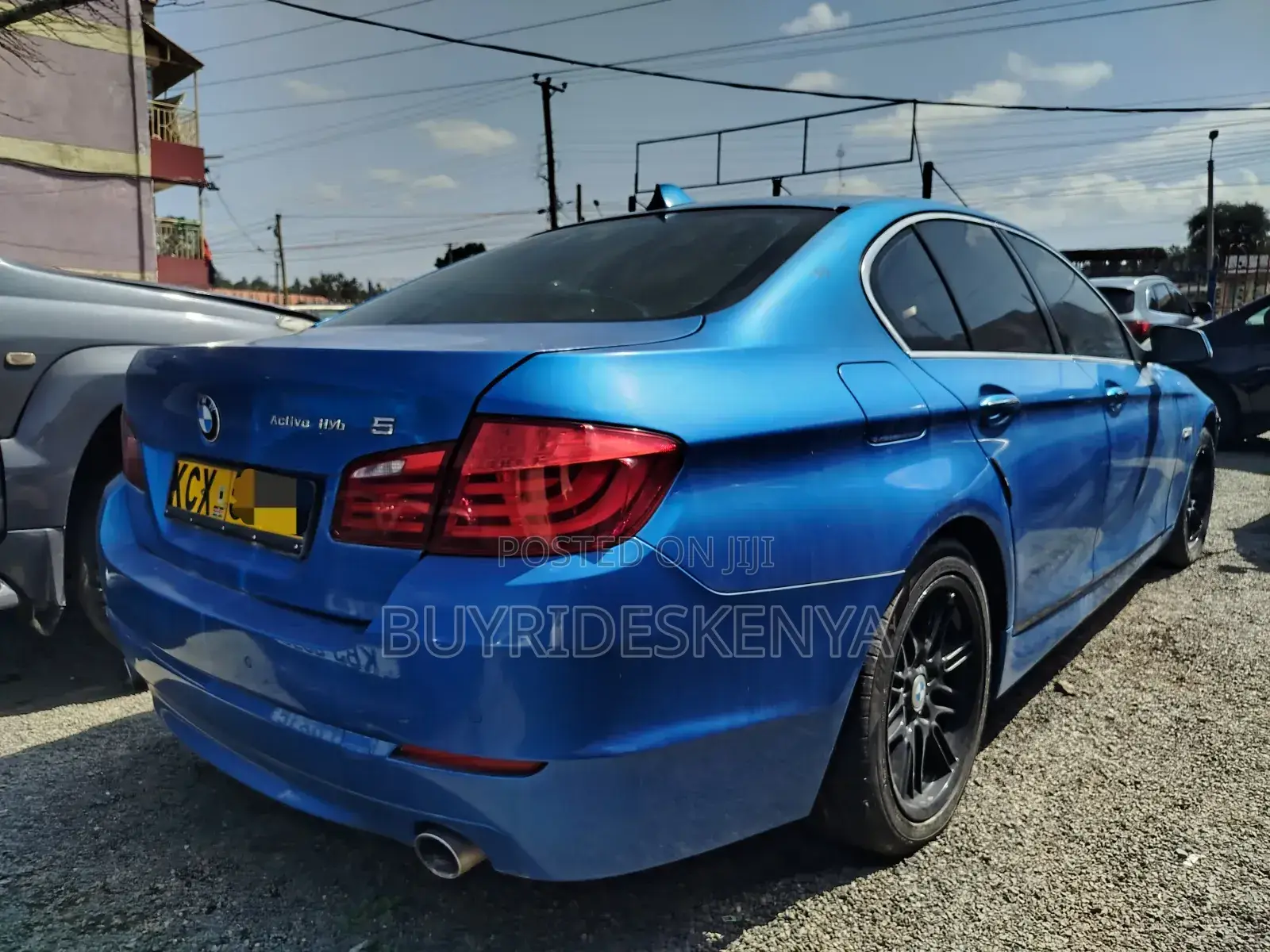 BMW 535i 2012 Blue