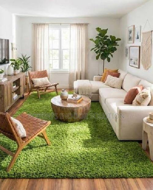 Solid Green Grass Carpet - thumbnail 2