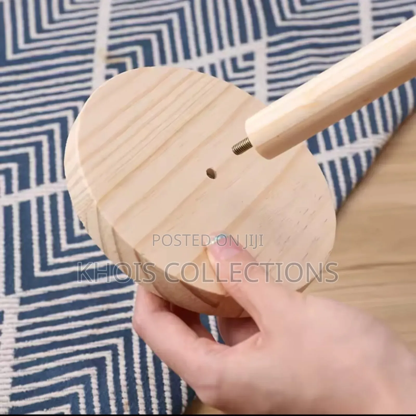 Bamboo Paper Towel Holder