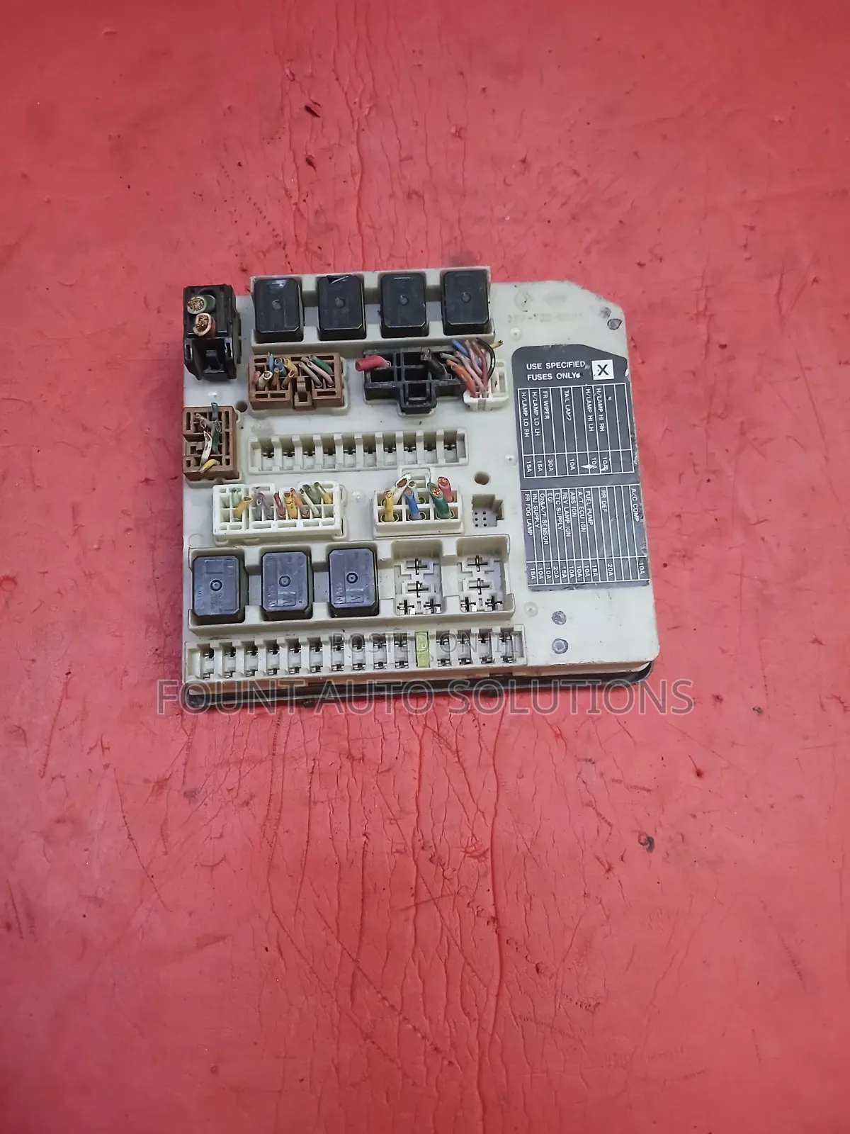 Fuse Box Nissan Note/Tiida