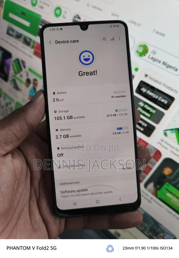 Samsung Galaxy A31 128 GB Black - thumbnail 2