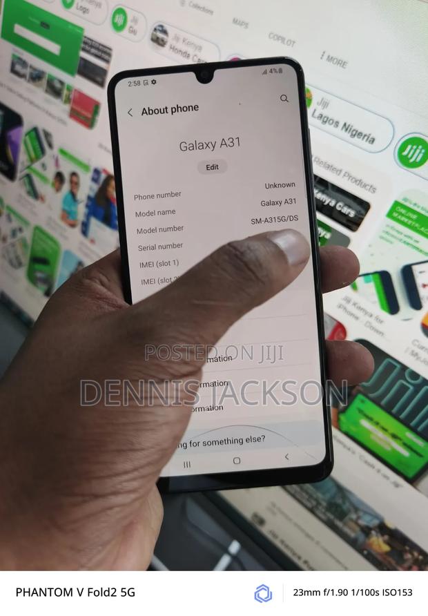 Samsung Galaxy A31 128 GB Black - thumbnail 4