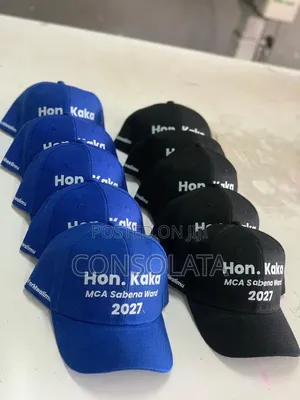 Campaign Caps and T-Shirts