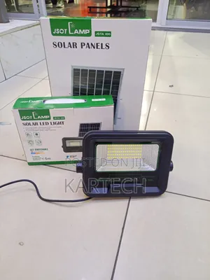 Jsot Ta100 100w Solar Floodlight With High-Efficiency Solar Panel