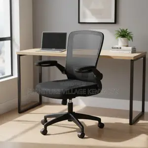 Ergonomic Mesh Bow-Shaped Chair