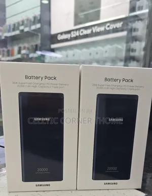 Samsung Battery Pack 25w Super Fast Charging