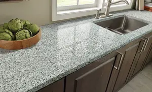 Natural P White Granite - Measures 8 by 2 Feet