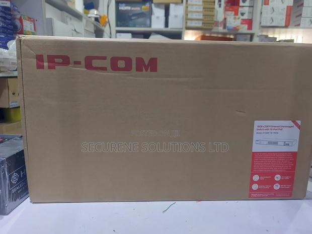 Ip-Com Ethernet Unmanaged Switch, Model G1120p-16-150w - main view