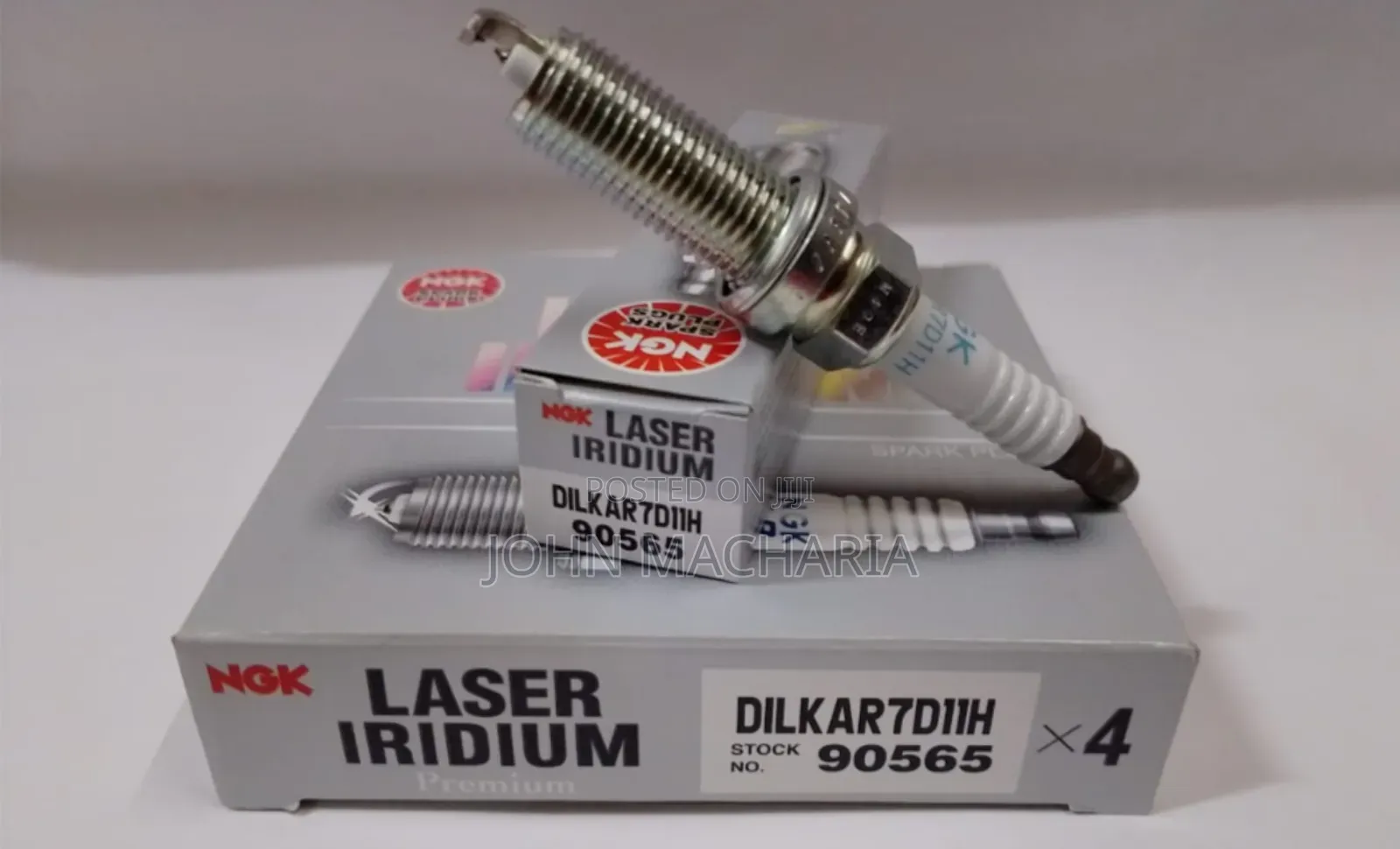 Genuine Laser Iridium Sparkplugs Part No Dilkar7d11h, 90565 Renault
