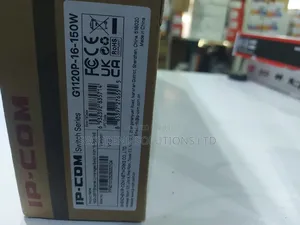Ip-Com Ethernet Unmanaged Switch, Model G1120p-16-150w