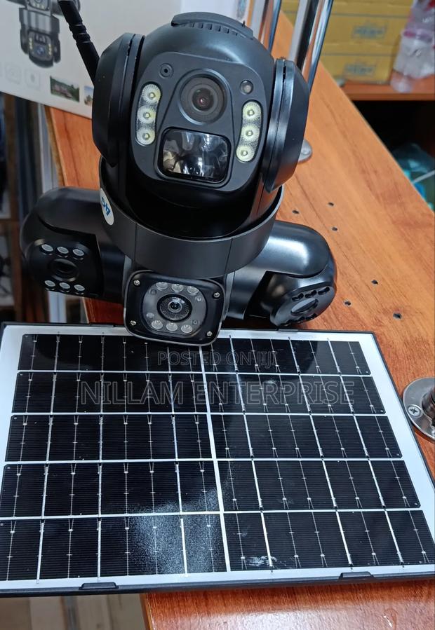Triple Lens 4g Solar CCTV Camera| - thumbnail 3