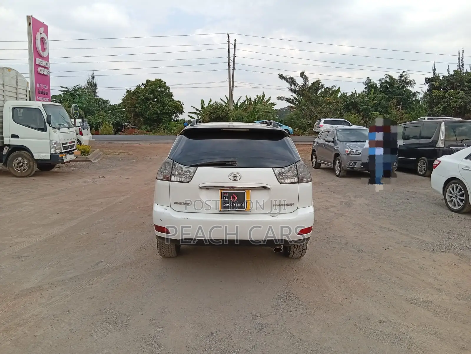Toyota Harrier 2008 White