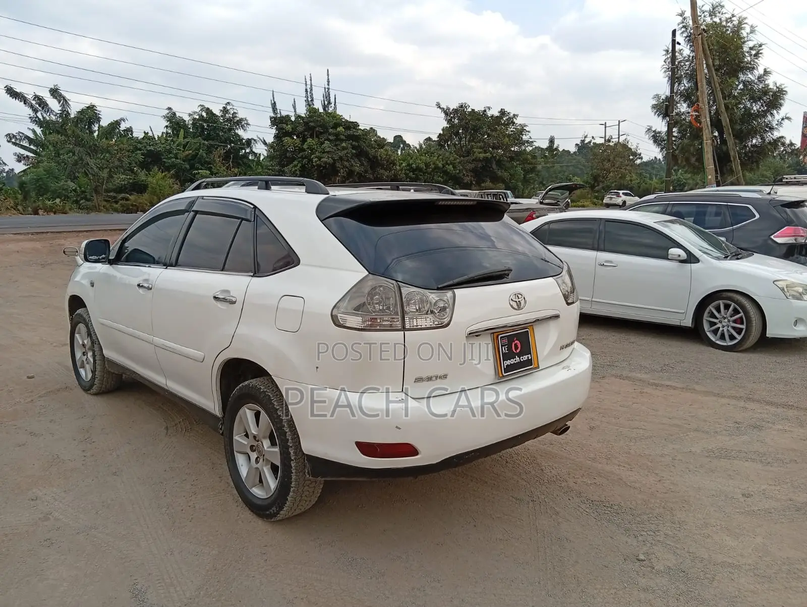 Toyota Harrier 2008 White