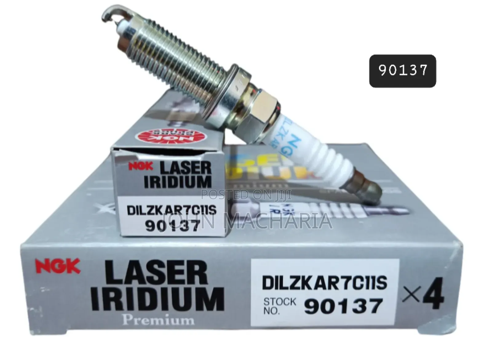 Genuine Laser Iridium Sparkplug Dilzkar7c11s, 90137 for Honda Vazel.