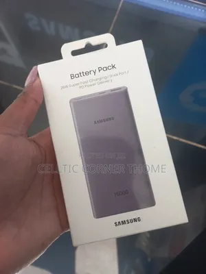 Samsung Battery Pack 25w Super Fast Charging