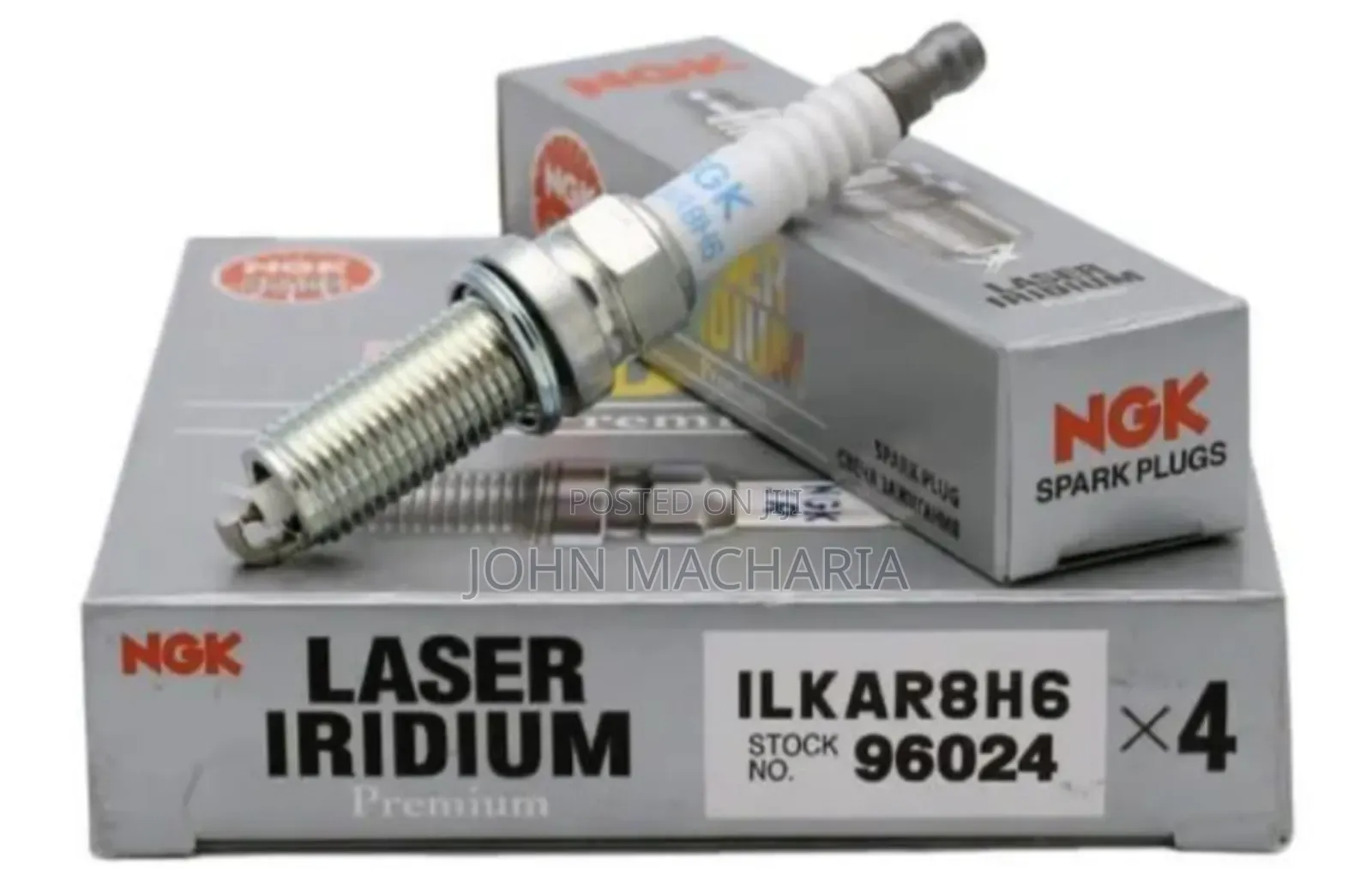 Genuine Laser Iridium Sparkplug Part Number Ilkar8h6, 96024 for Subaru