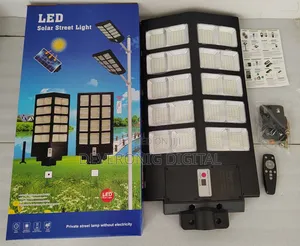 *3000w Solar Street Light + Pole* * All Weather Solar Panell