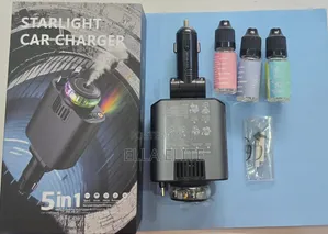 5in1 Starlight Super Fast Car Charger and Aromatherapy Diffuser