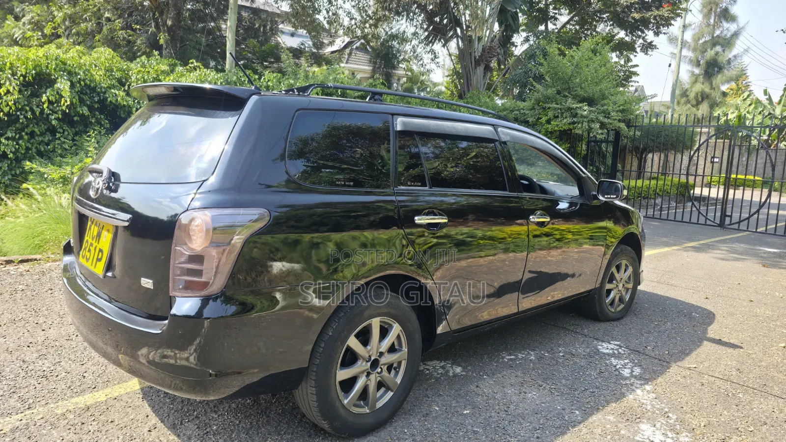 Toyota Corolla Fielder 2012 Black