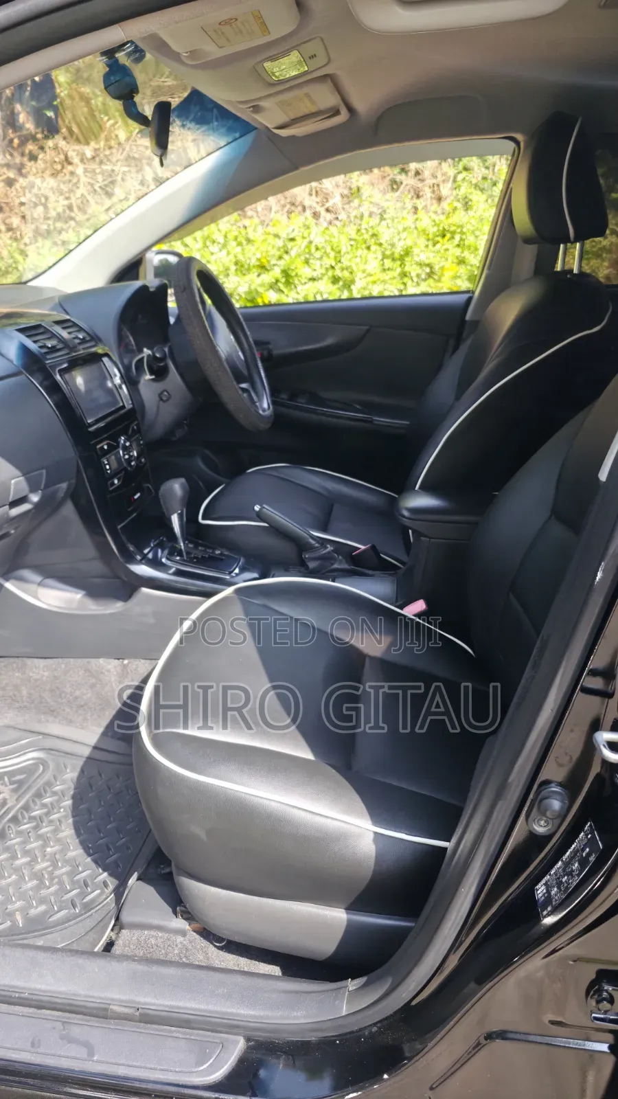 Toyota Corolla Fielder 2012 Black