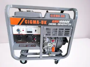 Diesel Open Type Generator Cigma-Uk With 192f Engine (9kva)