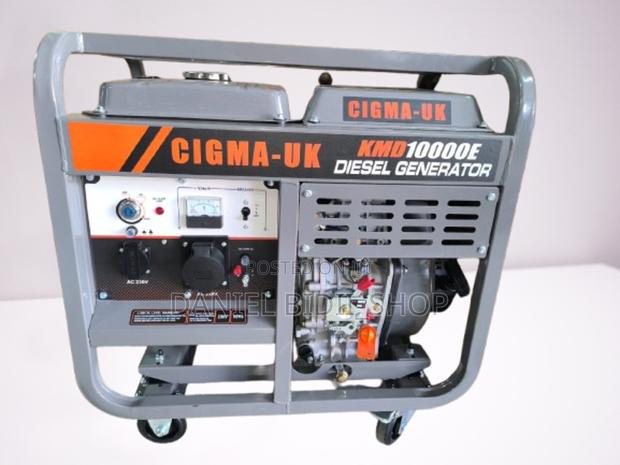 Diesel Open Type Generator Cigma-Uk With 192f Engine (9kva) - thumbnail 2