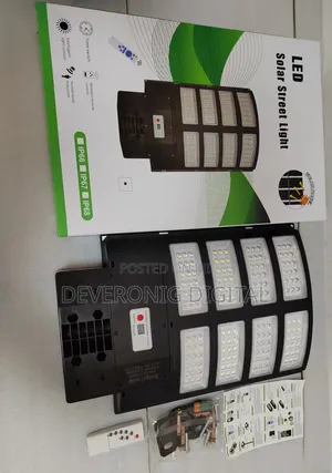 *1200w Solar Street Light + Pole*