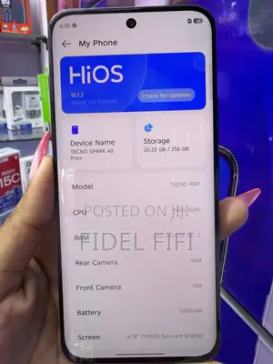 Tecno Spark 40 Pro+ 256 GB Gray