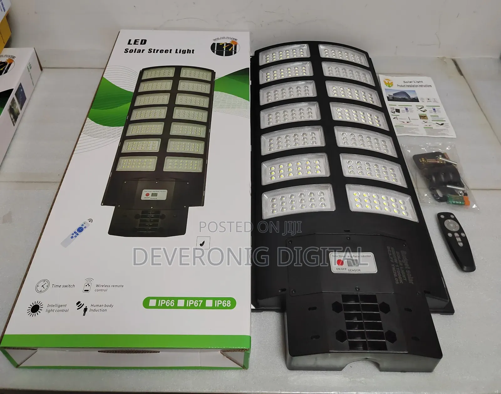 *5000w Solar Street Light + Pole*