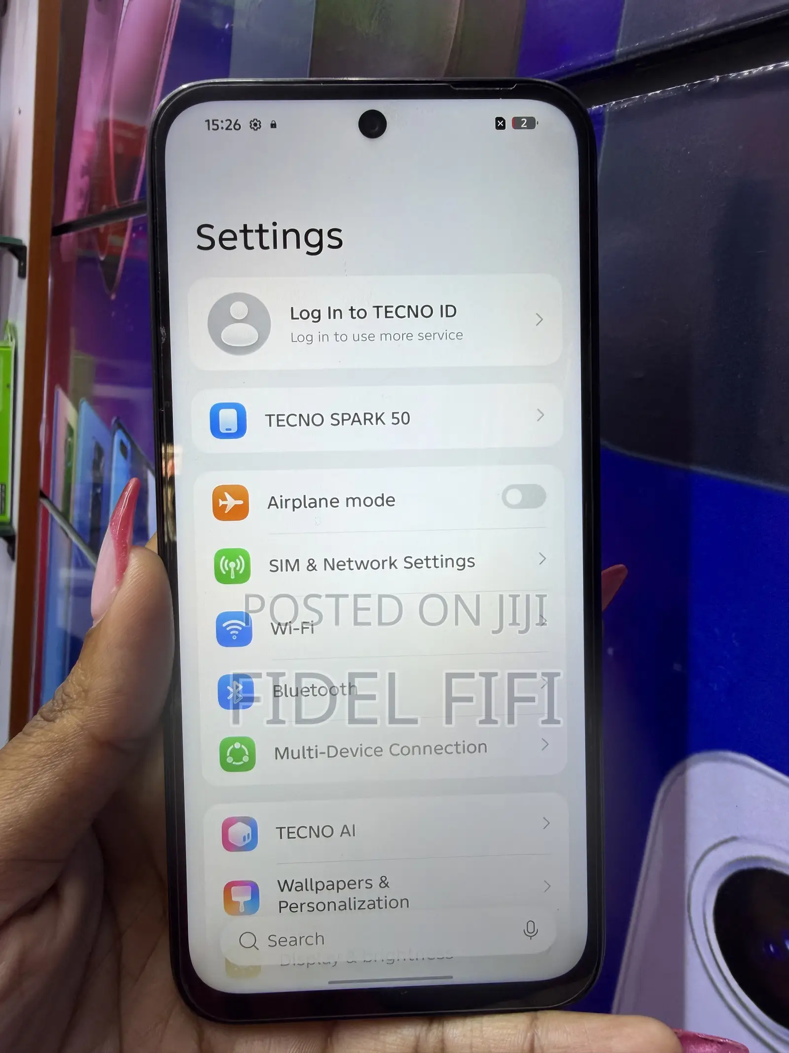 Tecno Spark 50 128 GB Gray