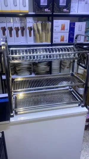 Heavy Duty 3 Tier Aluminum Kitchen Dish Rack /Dish Drying Rack