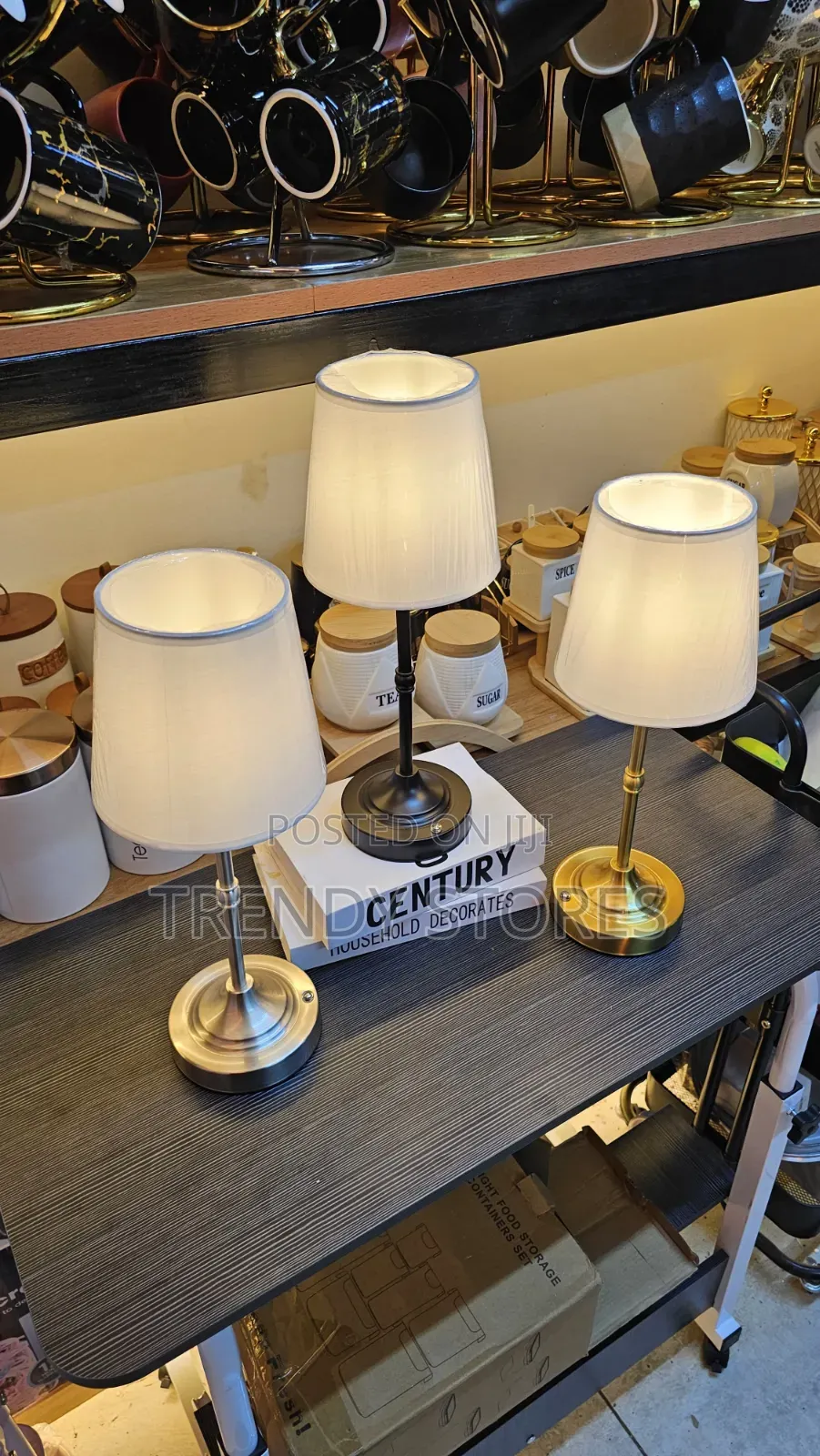 Metal Table Lamp