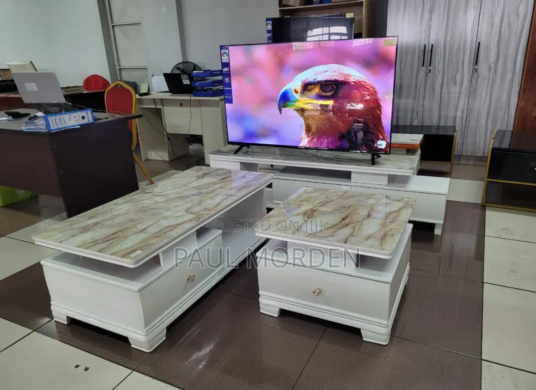 Coffee Table With Marble Top Stool