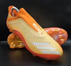 Hora Dorada" (Golden Hour) Laceless F50 Soccee Cleats Size 40-45
