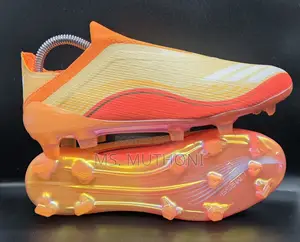 Hora Dorada" (Golden Hour) Laceless F50 Soccee Cleats Size 40-45