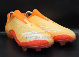 Hora Dorada" (Golden Hour) Laceless F50 Soccee Cleats Size 40-45
