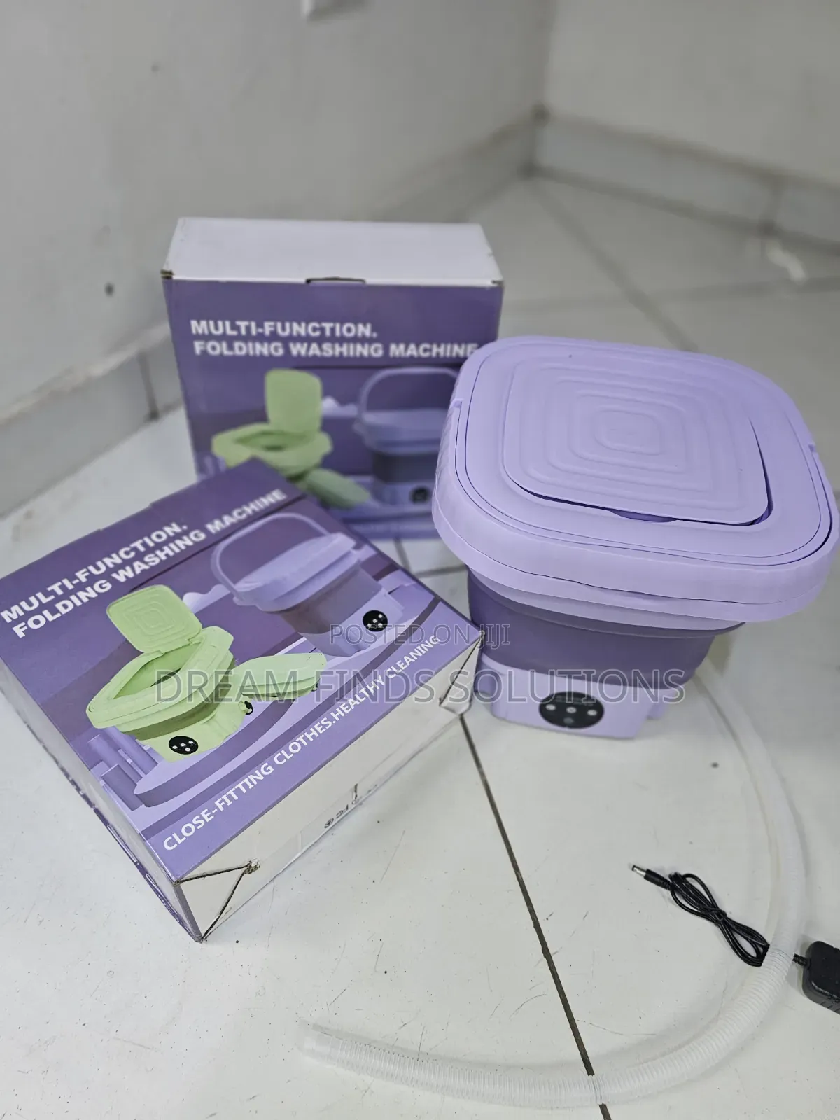 Wash Smarter, Anywhere: The Compact Folding Washer