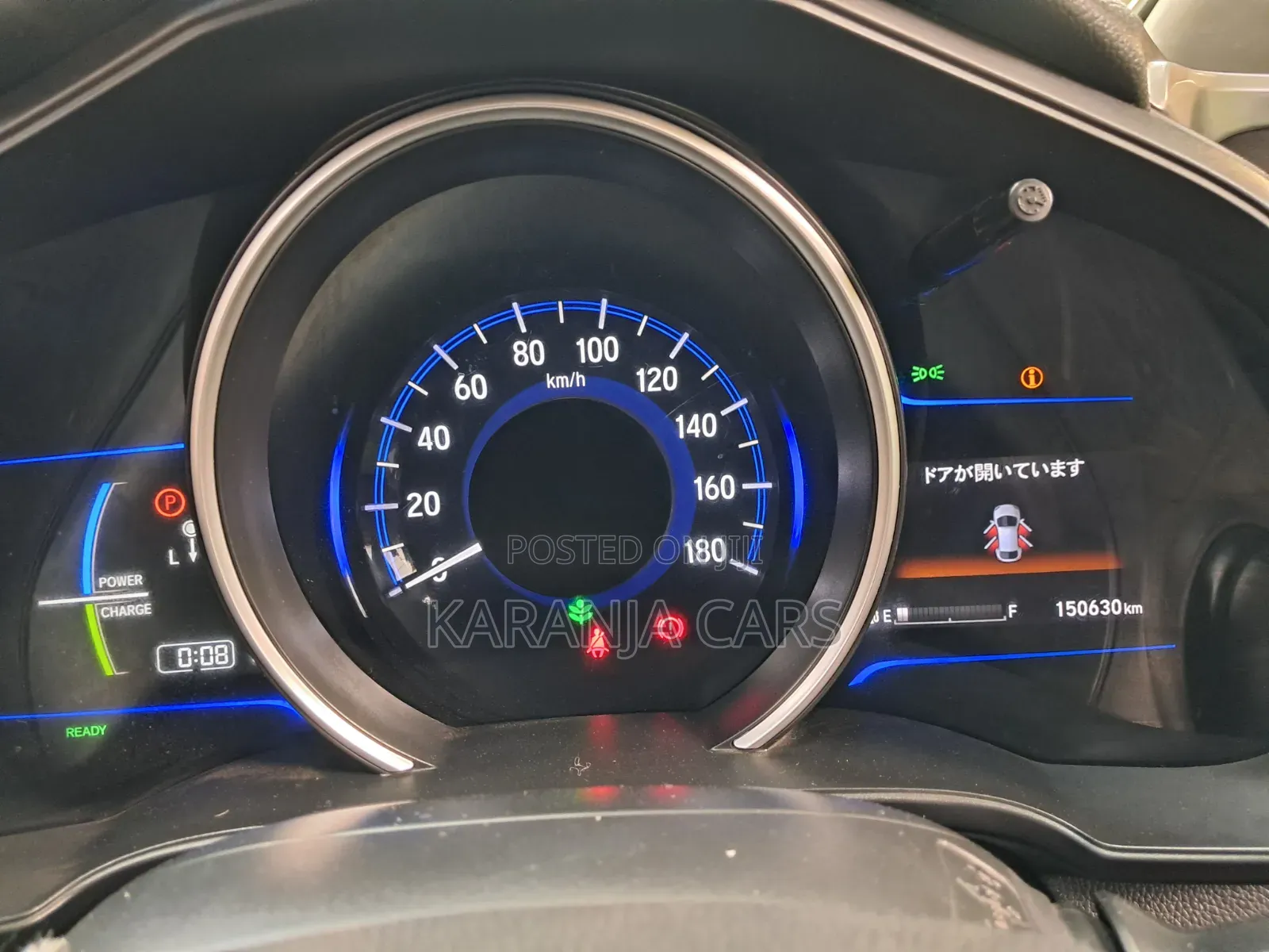 Honda Fit 2016 Black