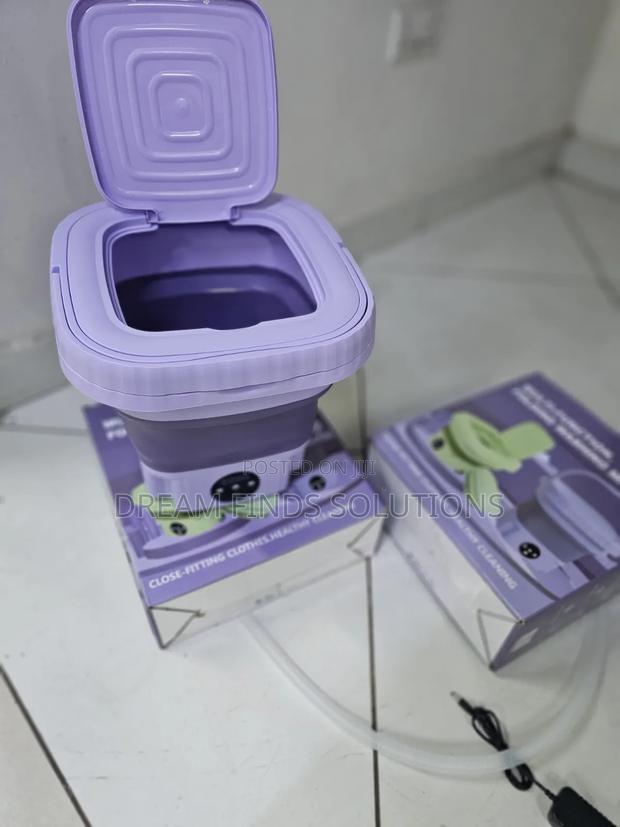 Compact Clean: The Portable Mini Washer Designed for Road Trips