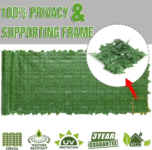 100% Supporting Frame Privacy Fence