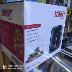 Redberry Digital Electric Air Fryer 8 Litres